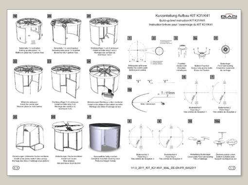 record Kf31 / K41 KIT – Instructions rapides pour l'assemblage